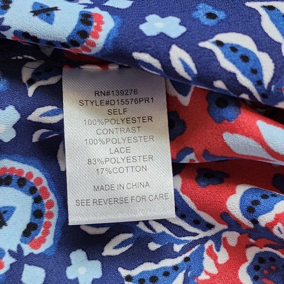 Daniel Rainn for Stitch Fix Angelyne Button Back Detail Top Coral Small … - Picture 6 of 9